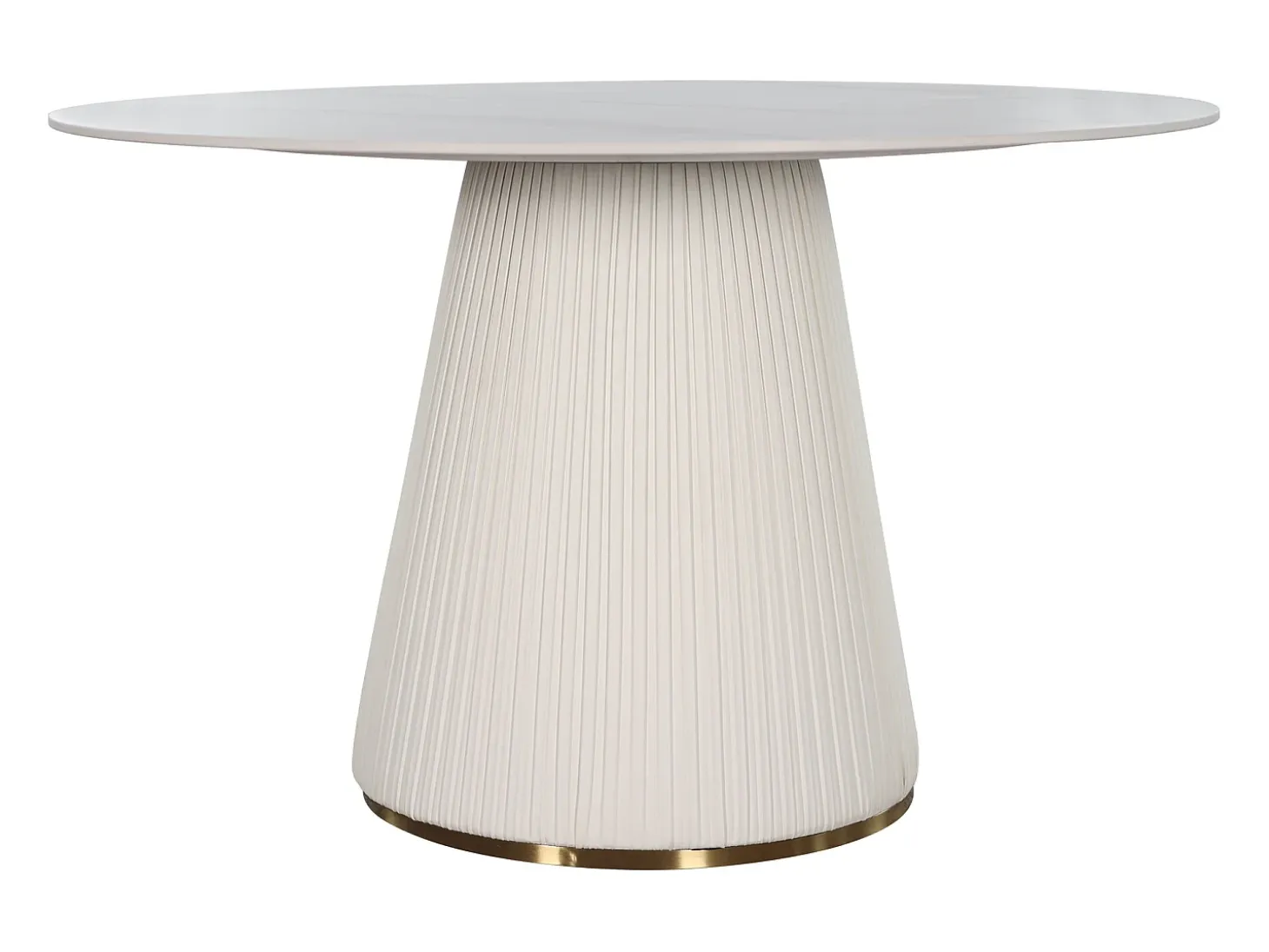 Mesa 120x75x120 cm blanca ecru modig m96