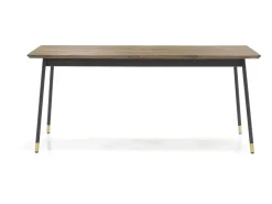 Mesa 200x76x100 cm Laberinto marrón mazd05-200