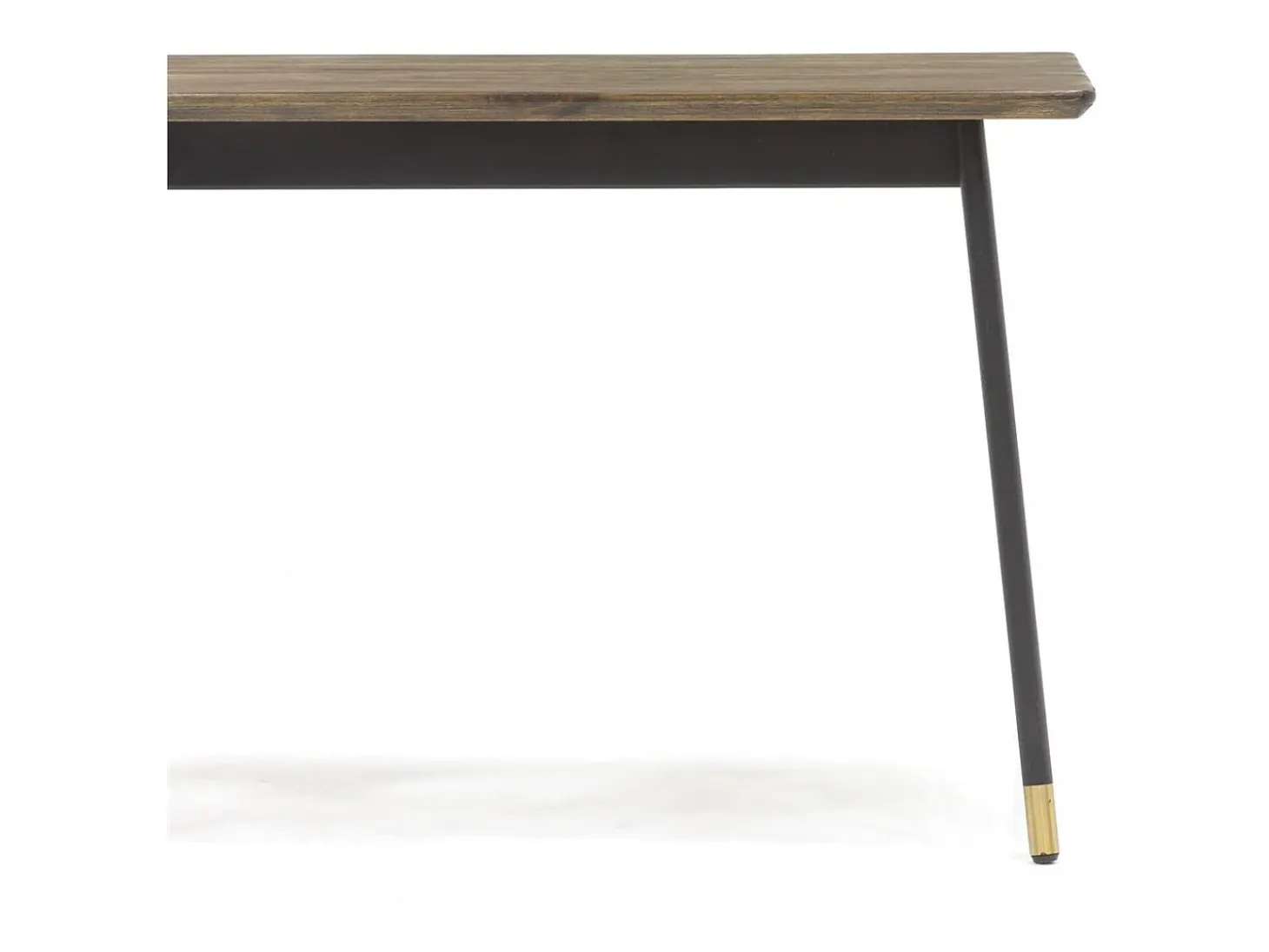 Mesa 200x76x100 cm Laberinto marrón mazd05-200