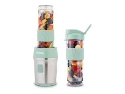 Minibatidora 300W - 570ml - Verde pastel - Incluye 2 botellas de agua