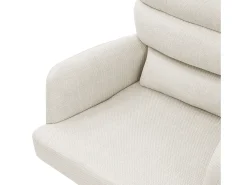 ML-Design Silla de Comedor Beige, Posición Carros Giratorios