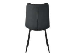 ML-Design Silla de comedor set de 2 piezas Antracita, Silla de salón con tapicería de tela