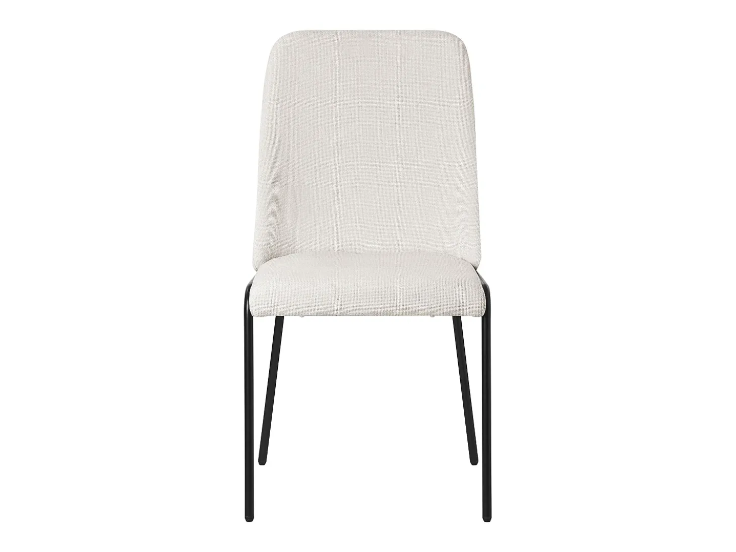 ML-Design 4x Sillas de comedor beige poliéster tapizado con patas de metal asiento acolchado con respaldo diseño atemporal mueble ergonómico