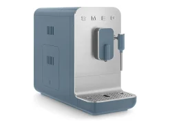 Máquina de café espresso con molinillo Smeg Collezione BCC12SBMEU azul tormenta, molinillo de acero inoxidable, boquilla de vapor, 19 bares, Thermoblock