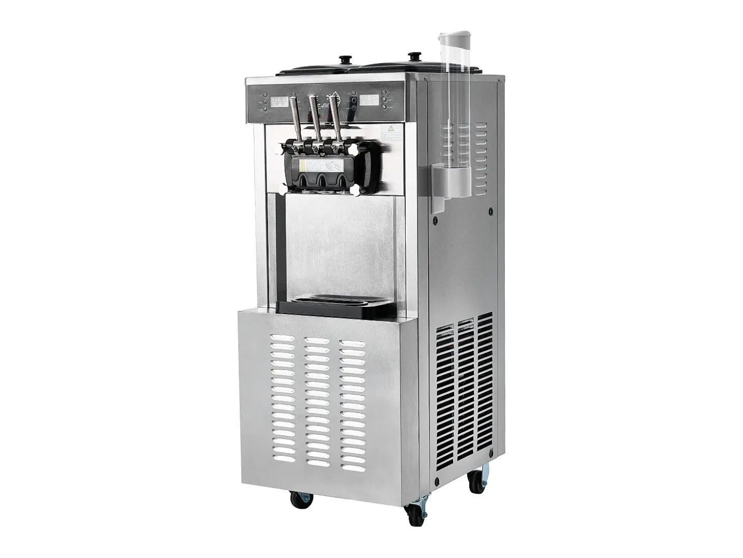 Máquina De Helado Comercial SucceBuy 34-44 L/H Con Panel LED Y 3 Sabores