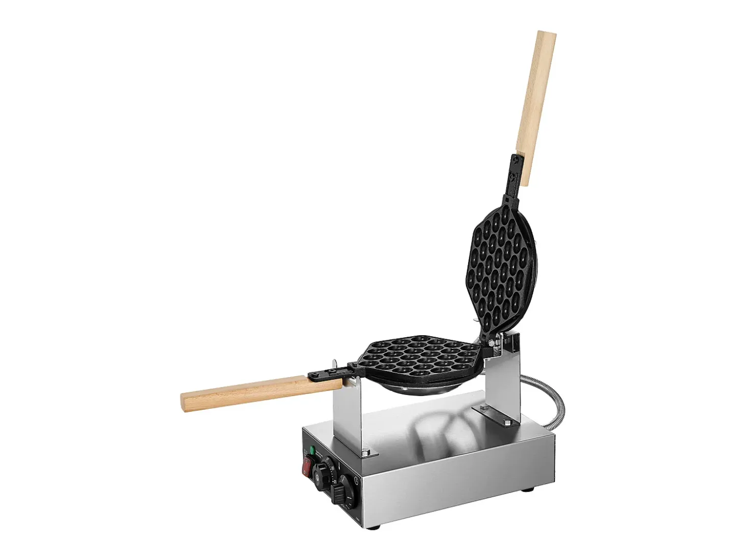 Máquina para Hacer Gofres SucceBuy Máquina para Hacer Waffles de 1400 W, Antiadherente, para Hacer Panqueques con Huevo