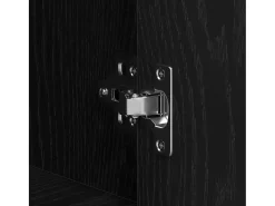 Mueble alto de roble negro en madera reconstituida