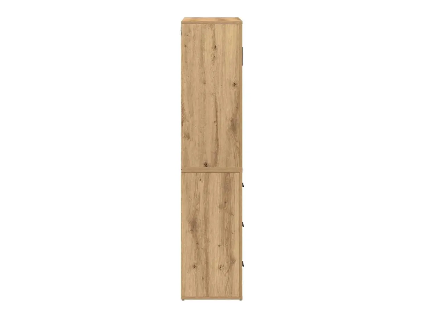 Mueble alto de roble 80x33x150 cm Madera de ingeniería