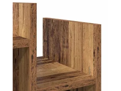Mueble auxiliar Madera antigua 60 x 26 x 60 cm Madera de ingeniería