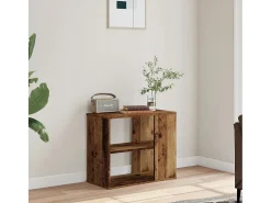 Mueble auxiliar madera vieja 60x30x50 cm madera contrachapada