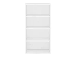 Mueble auxiliar ODDA blanco 40x24x79 cm madera maciza de pino