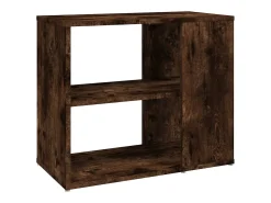 Mueble auxiliar Roble ahumado 60x30x50 cm Madera de ingeniería