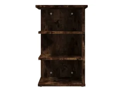 Mueble auxiliar Roble ahumado 35x35x55 cm Madera de ingeniería