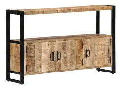 Mueble auxiliar 120x30x75 cm Madera maciza de mango
