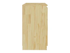Mueble auxiliar 60x36x65 cm madera maciza de pino