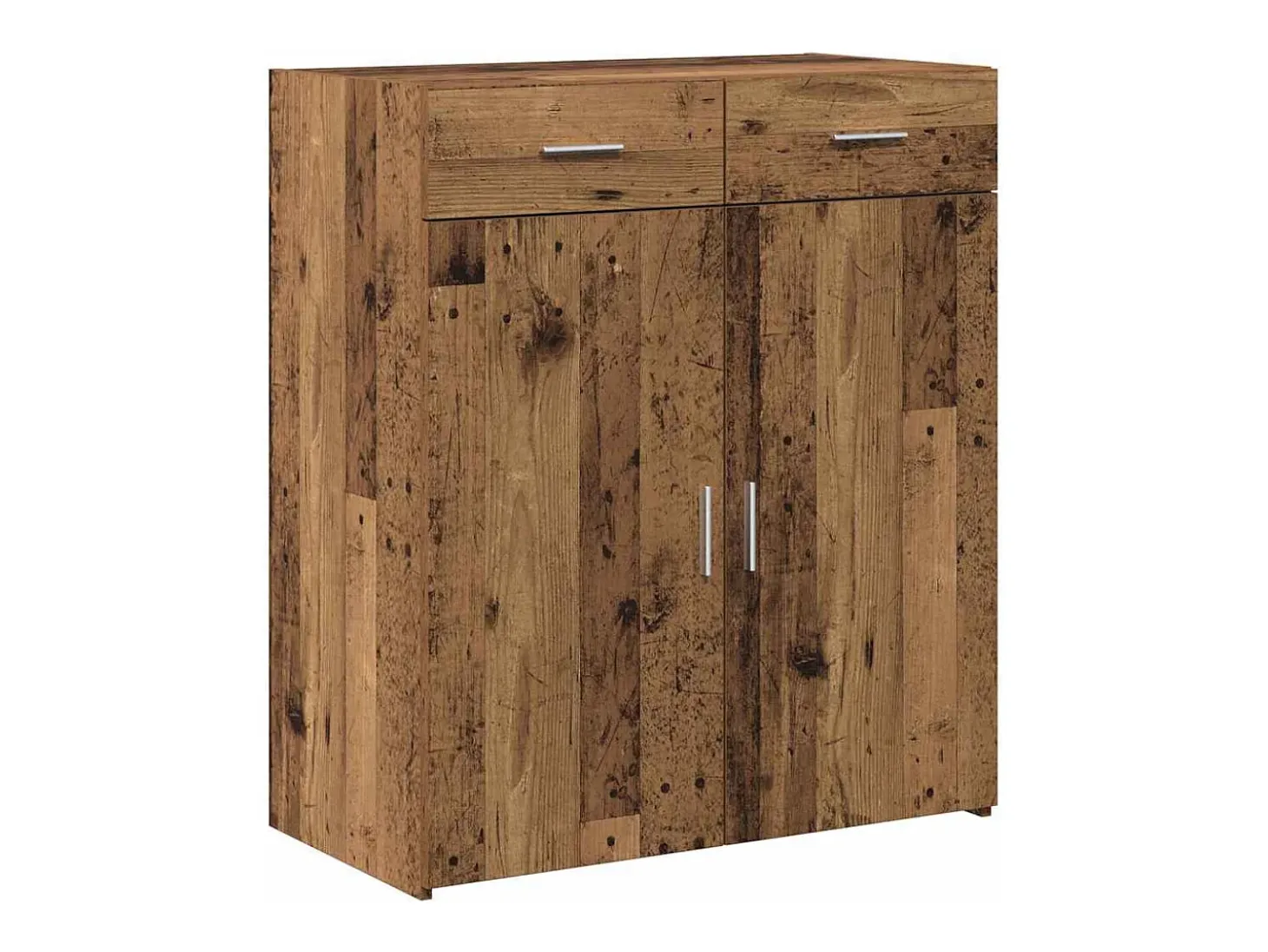 Mueble de almacenaje de madera antigua 80x42,5x93,5 cm en madera de ingeniería