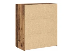 Mueble de almacenaje de madera antigua 80x42,5x93,5 cm en madera de ingeniería