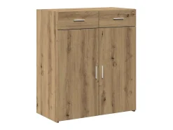 Mueble de almacenaje de roble 80x42,5x93,5 cm Madera de ingeniería