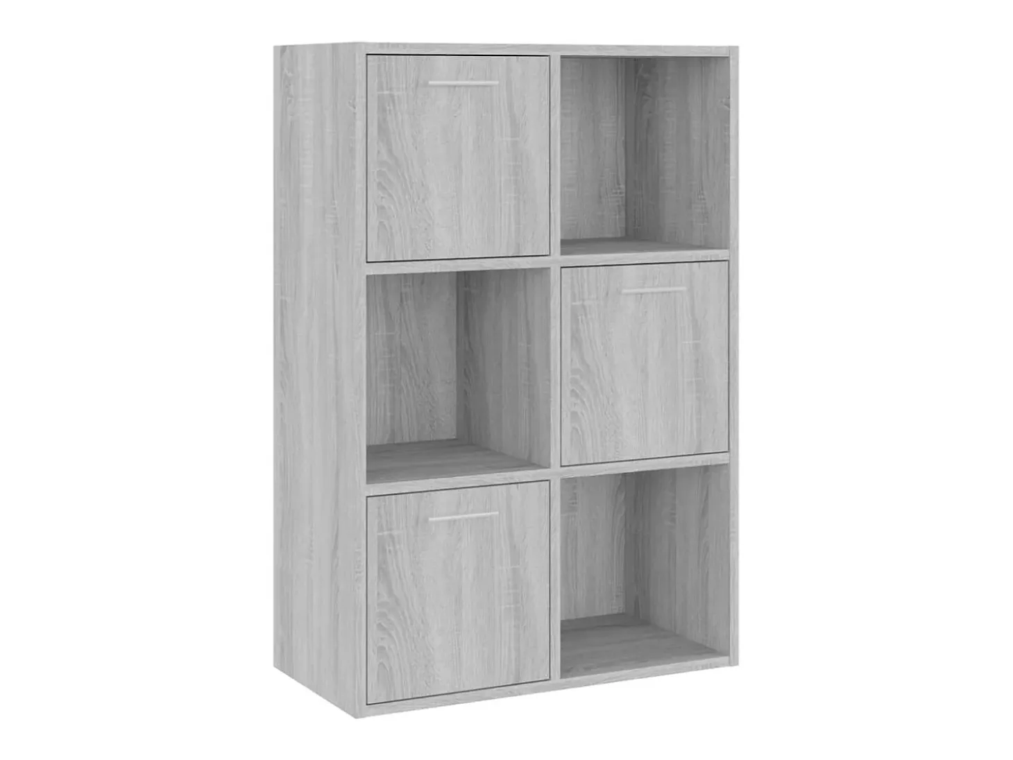 Mueble de almacenaje gris Sonoma 60x29,5x90 cm ES438491