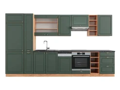 Mueble de cocina green-gold country/gold power roble 355x60x81.6 fame-line