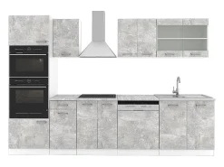 Mueble de cocina hormigón 300x46x81.6 r-line