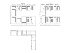 Mueble de cocina Kalmar negra 14 piezas madera contrachapada
