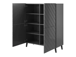 Mueble de diseño gris 100 cm Yaka