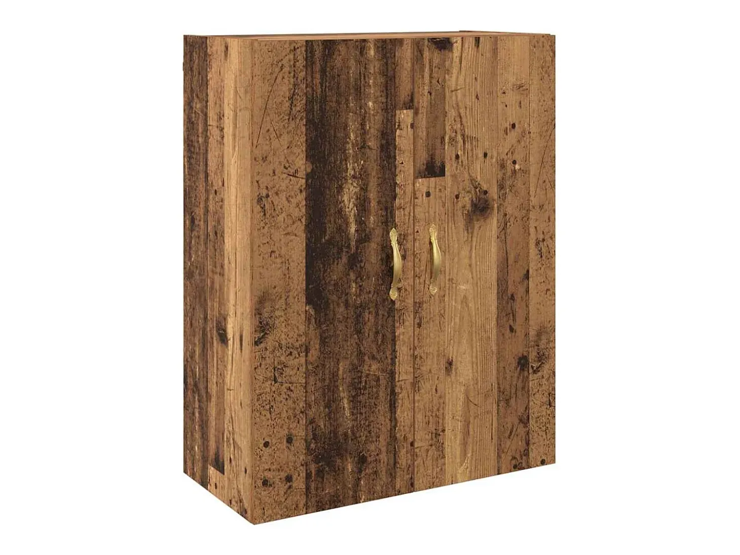 Mueble de pared Madera antigua 69,5 x 34 x 90 cm Madera de ingeniería