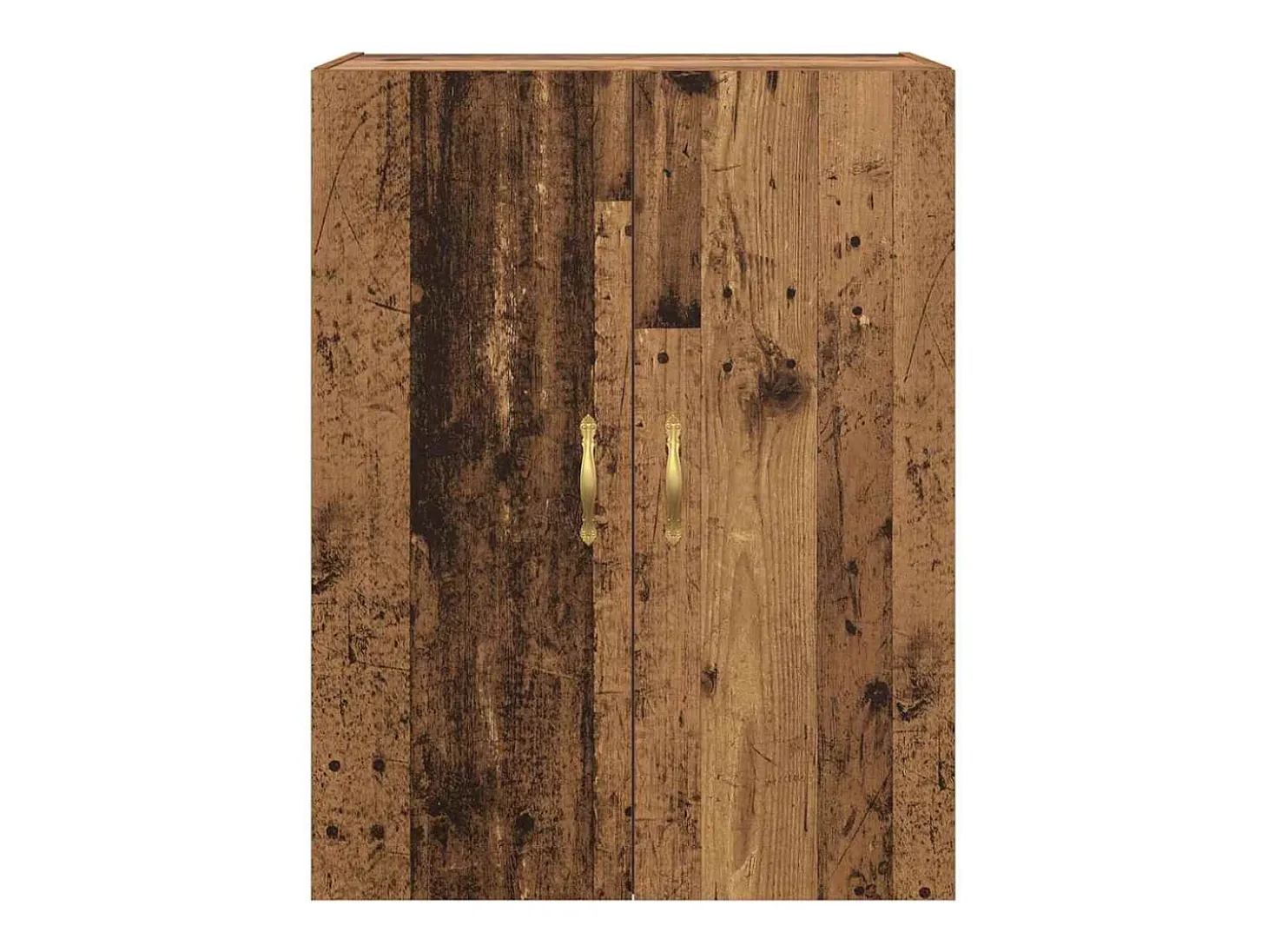 Mueble de pared Madera antigua 69,5 x 34 x 90 cm Madera de ingeniería