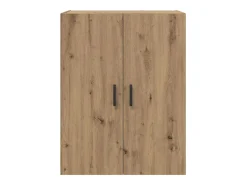 Mueble de pared marrón 69,5 x 34 x 90 cm Madera de ingeniería