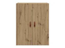 Mueble de pared marrón 69,5 x 34 x 90 cm Madera de ingeniería