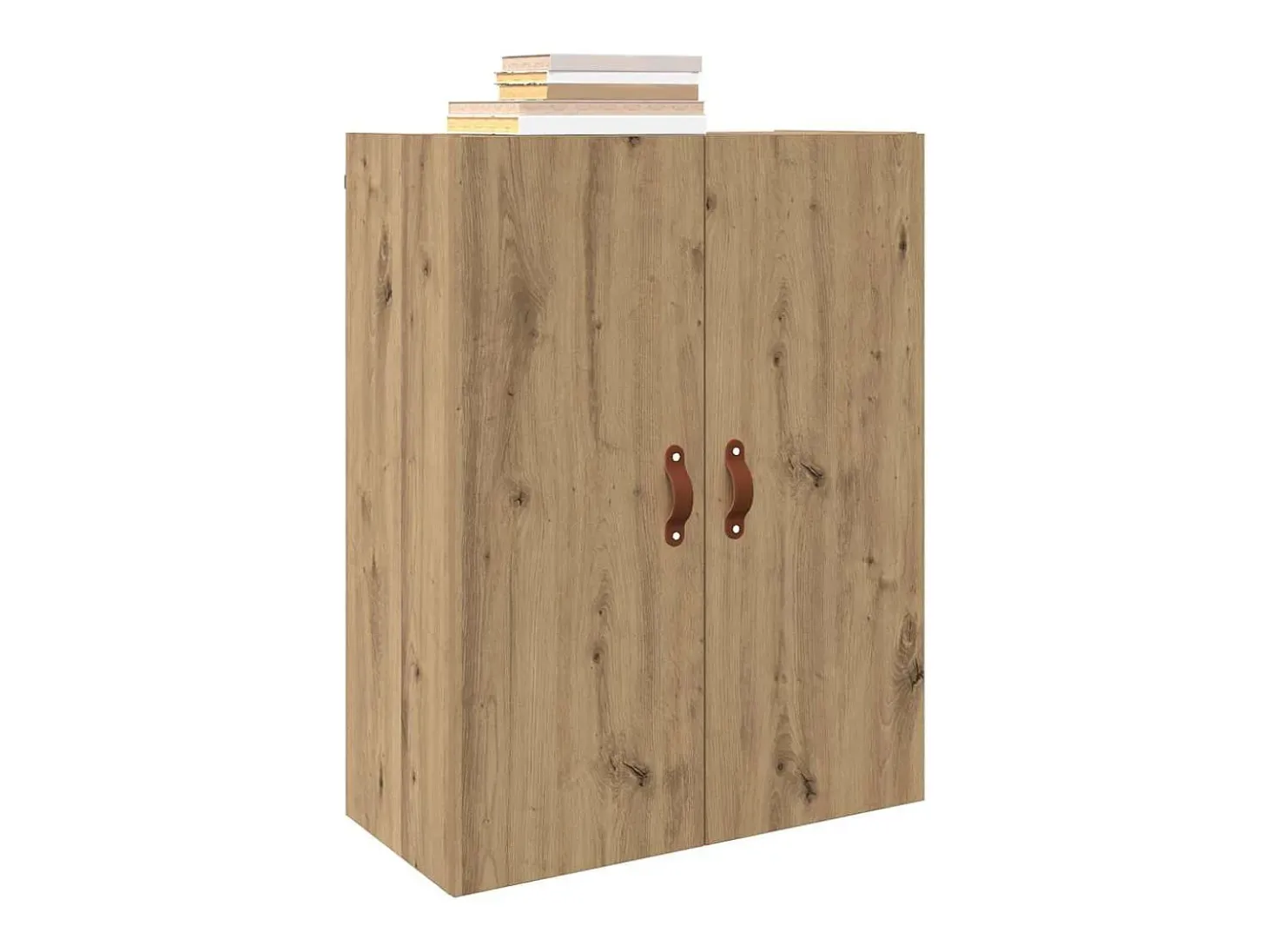 Mueble de pared marrón 69,5 x 34 x 90 cm Madera de ingeniería