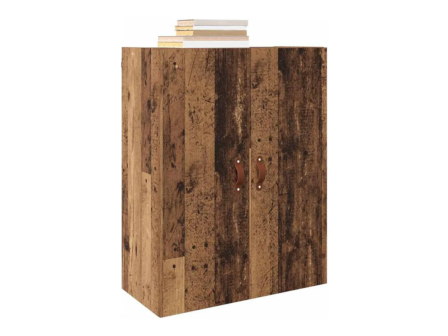 Mueble de pared marrón 69,5 x 34 x 90 cm Madera de ingeniería