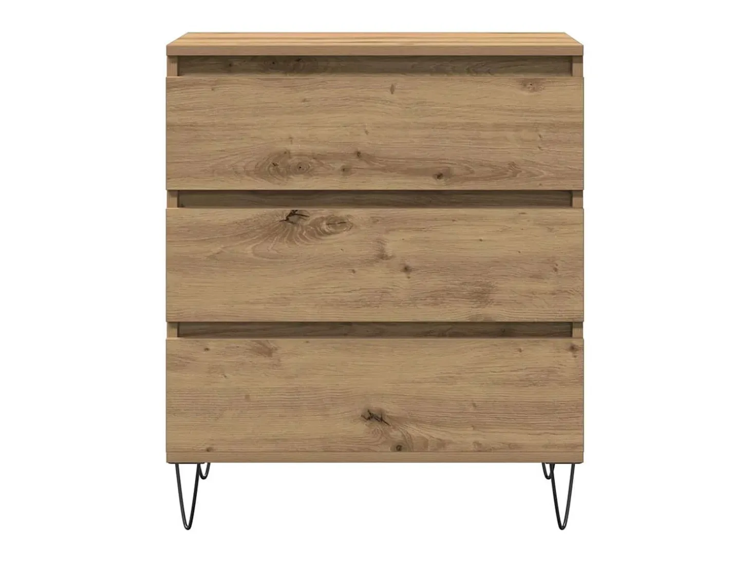 Mueble de TV con cajones Roble Artés 60x35x70 cm Madera de ingeniería