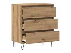 Mueble de TV con cajones Roble Artés 60x35x70 cm Madera de ingeniería