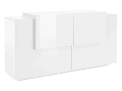 Mueble NEW CORO L 160 x H 86 x P 45 cm blanco