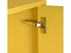 Mueble organizador multiusosa amarillo VERNER