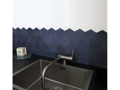 New Oslo mezclador para fregadero abatible gris metalizado Essebagno