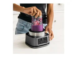 NINJA CB100EU Negro Plata 1100W 700ml Licuadora de Taza