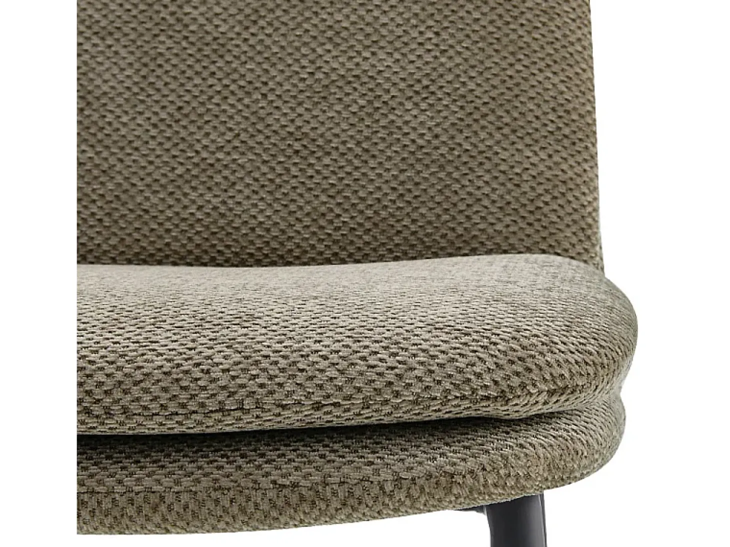 NOLAN-Silla de bar de tela Luxury Marron (x2)