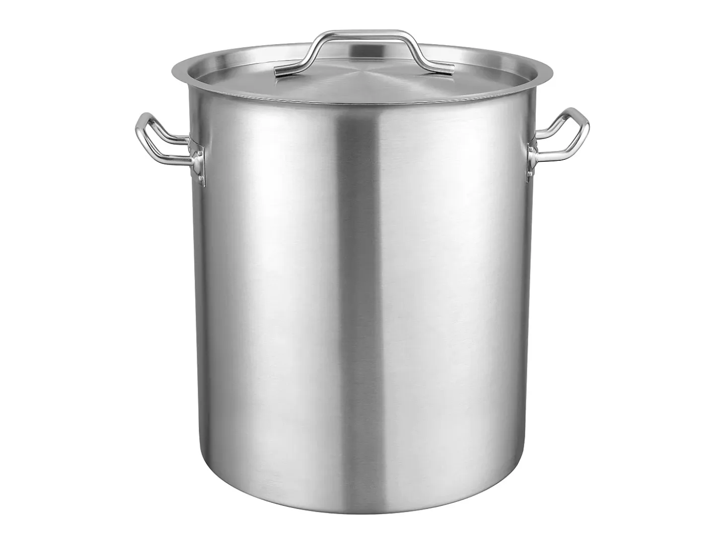 Olla de Acero Inoxidable SucceBuy de 42 L con Colador y Tapa para la Cocción, Perfecta para Preparaciones Culinarias y Eventos
