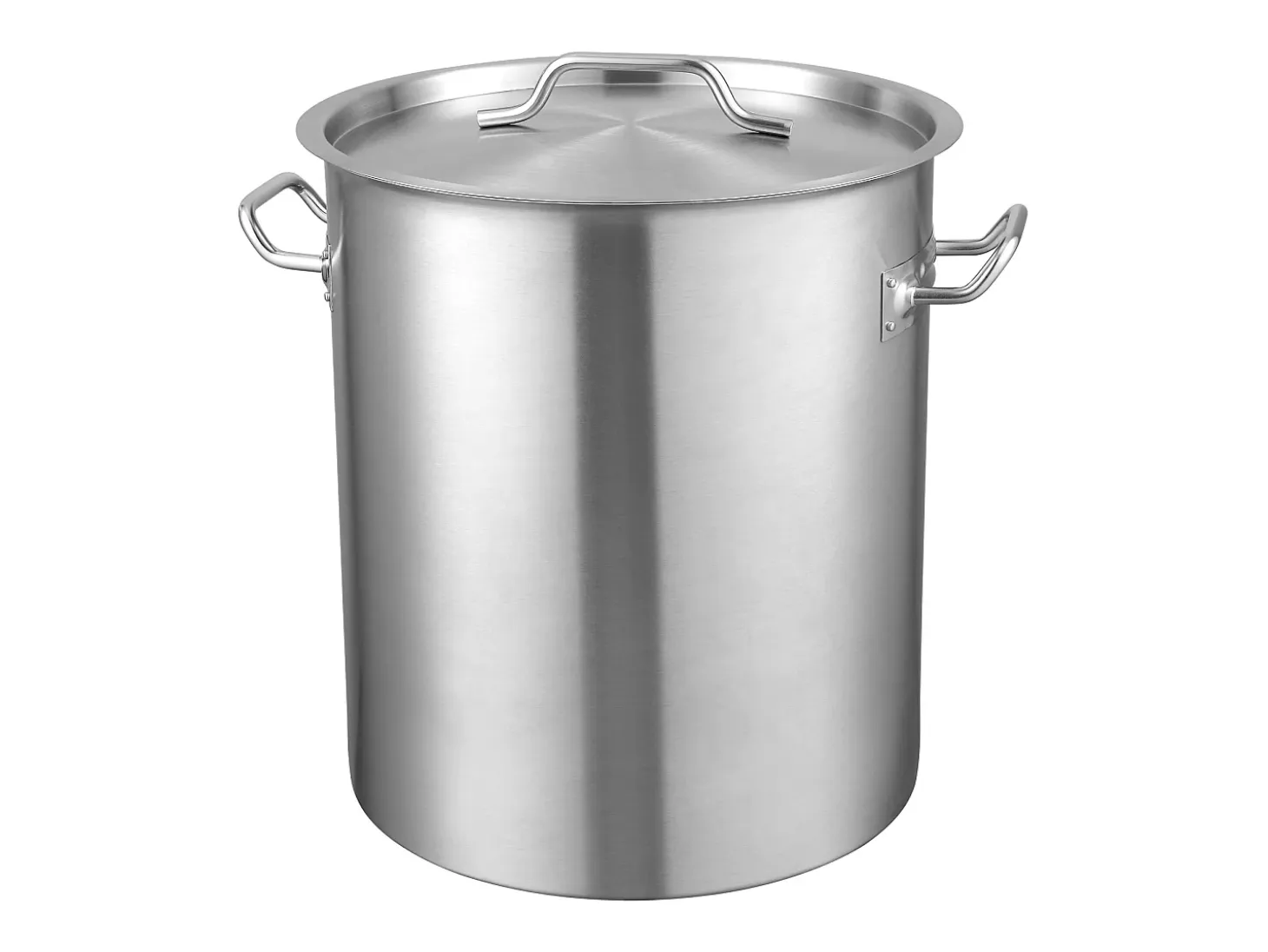 Olla de Acero Inoxidable SucceBuy de 42 L con Colador y Tapa para la Cocción, Perfecta para Preparaciones Culinarias y Eventos