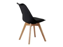 Pack 2 sillas Bistro Comedor Negra 84x54x48 cm
