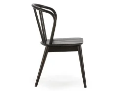 Pack 2 sillas Brisa Color Negro, Madera Maciza