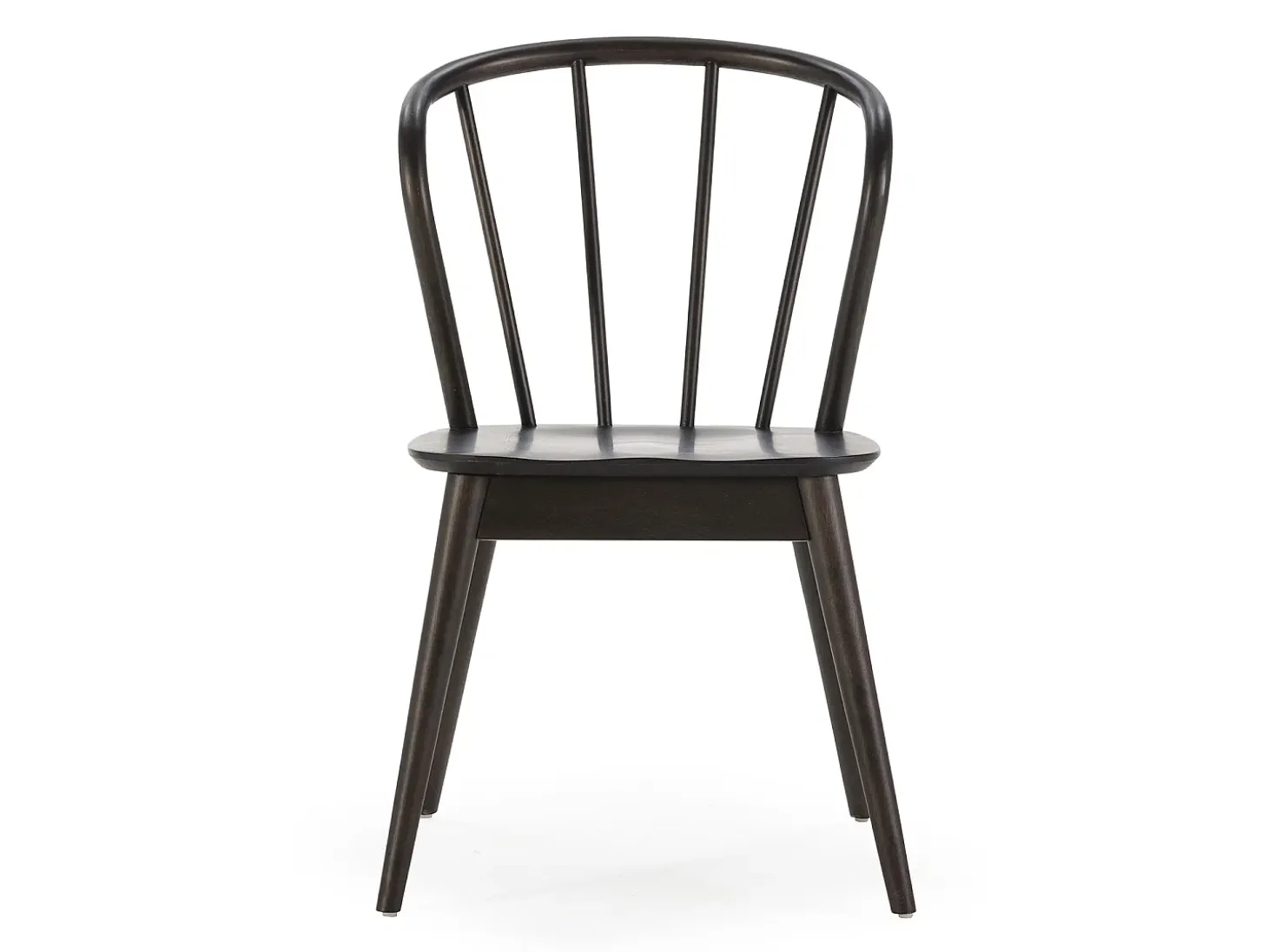 Pack 2 sillas Brisa Color Negro, Madera Maciza