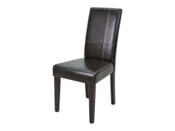 Pack 4 Sillas Comedor Guevara Negro Mate Castaño