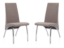 Pack 2 sillas de comedor Lise Tex Marengo