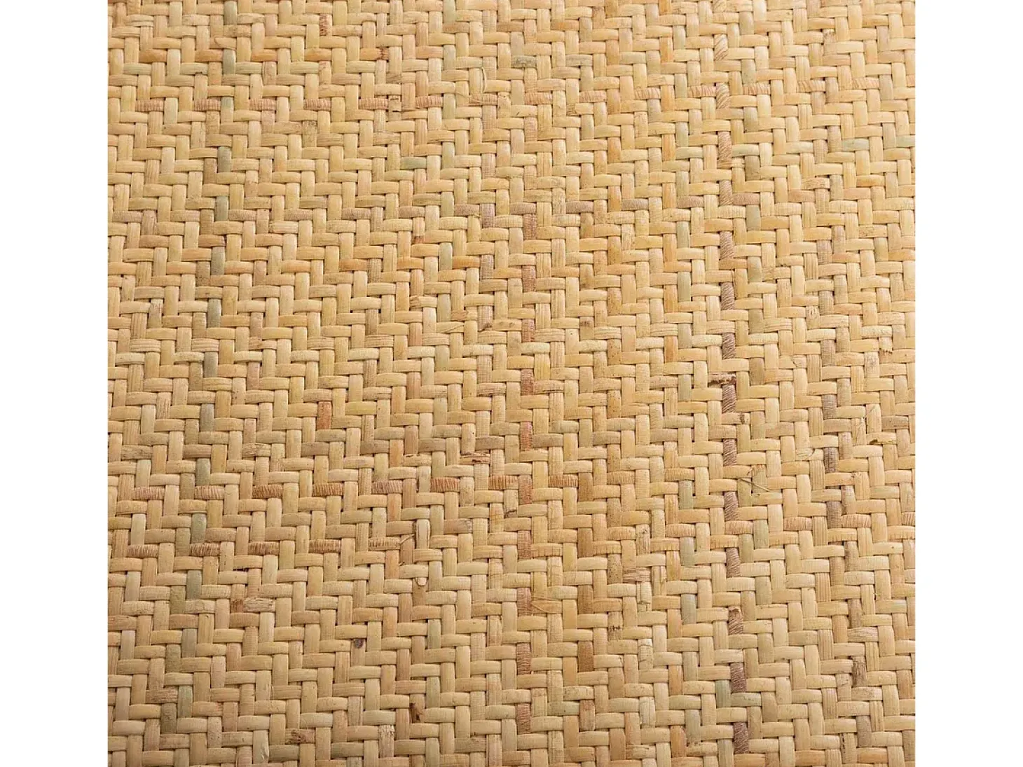 Pack de 2 sillas de comedor Provenza madera sostenible y ratán natural claro Adec