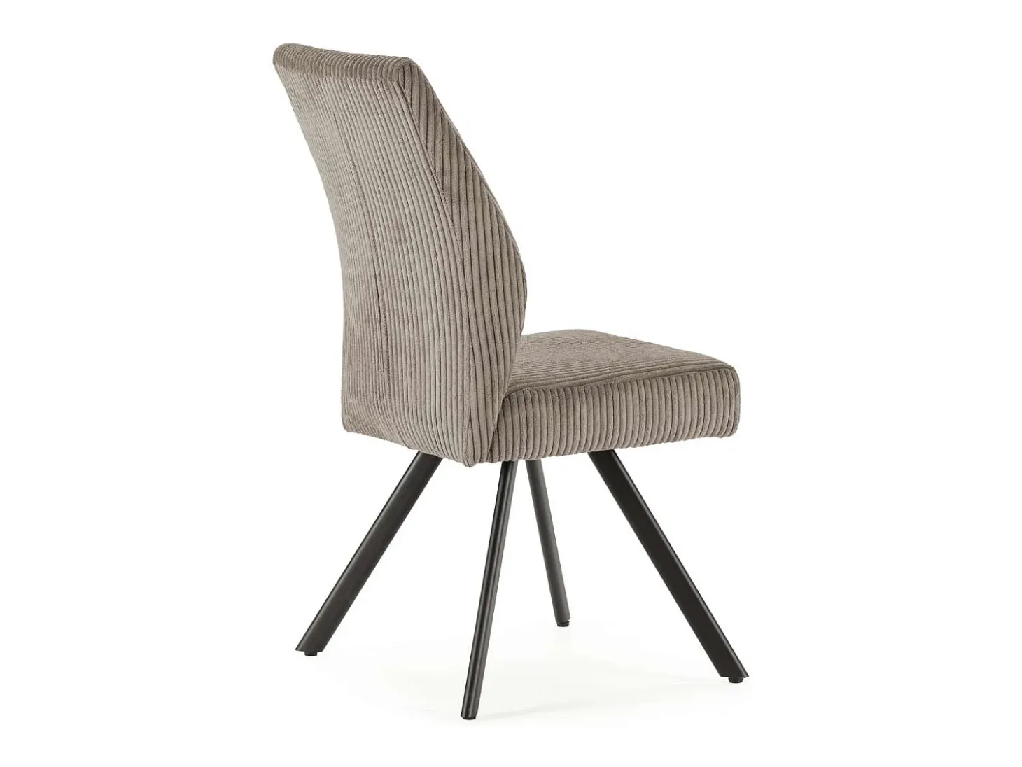 Pack de 2 sillas md-Pau tapizado textil gris claro, 98cm(alto) 45cm(ancho) 60cm(largo)