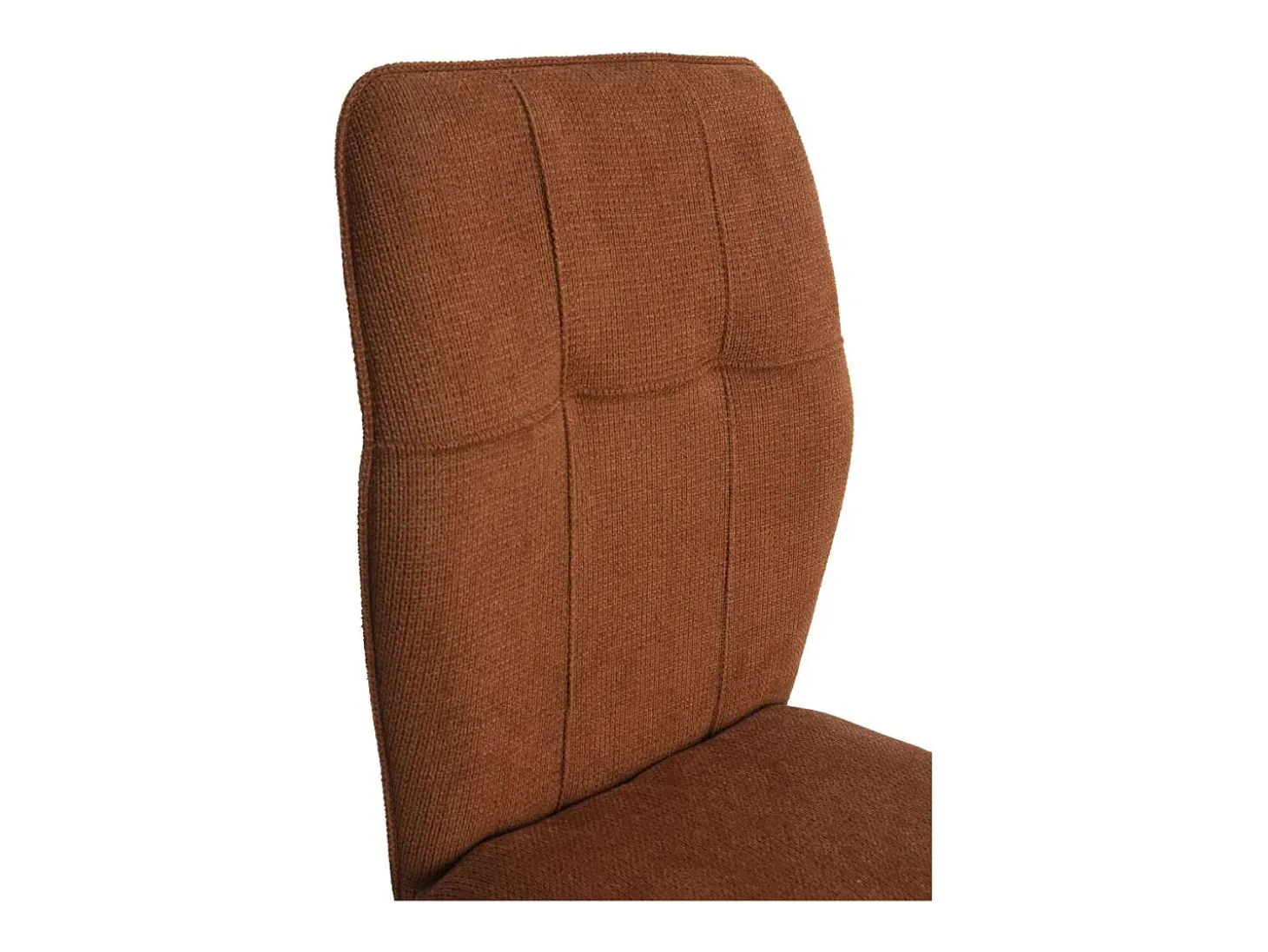 Pack de 4 sillas md-Unai tapizado textil marrón, 89cm(alto) 47cm(ancho) 60cm(largo)